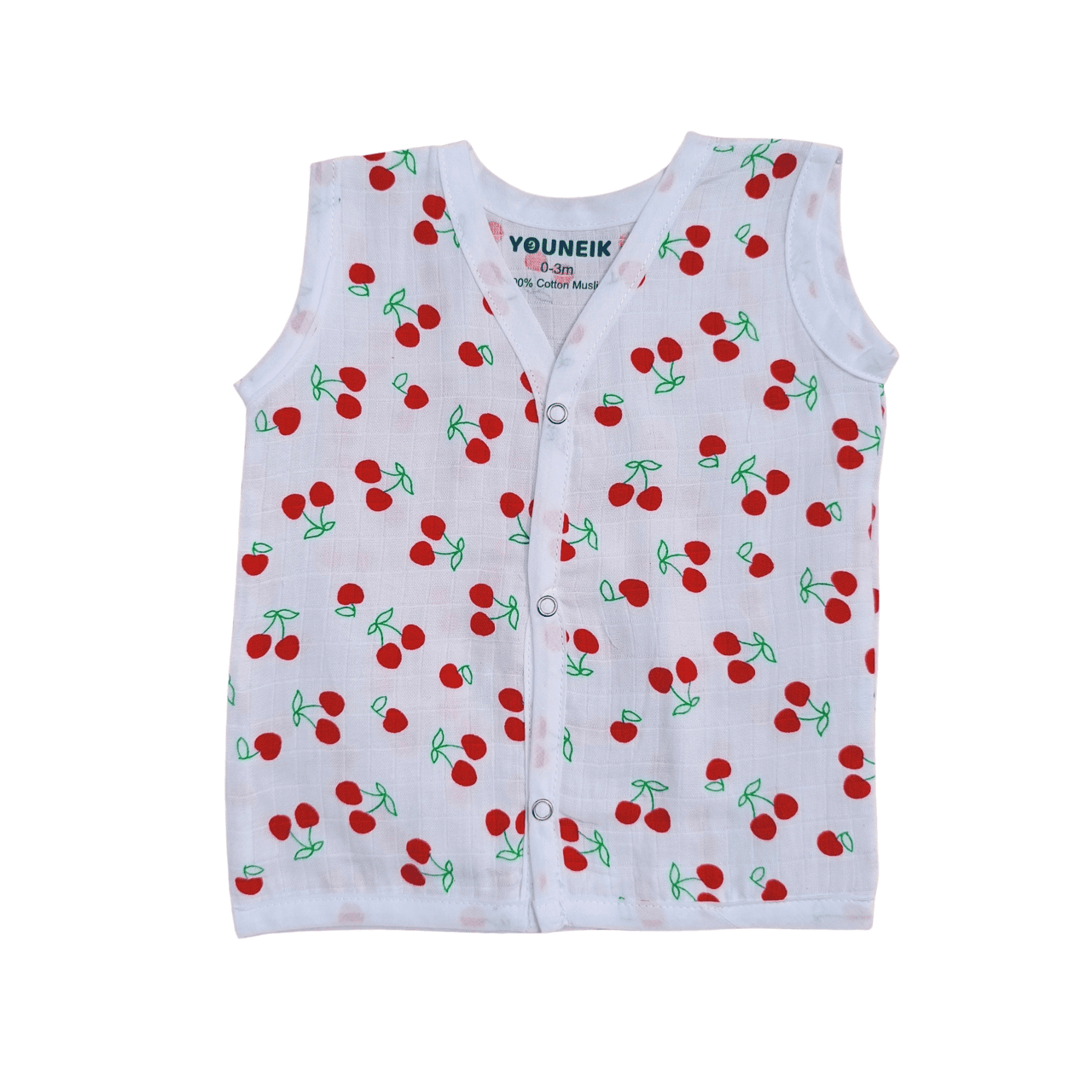 Premium SB Muslin Jabla - Cherry